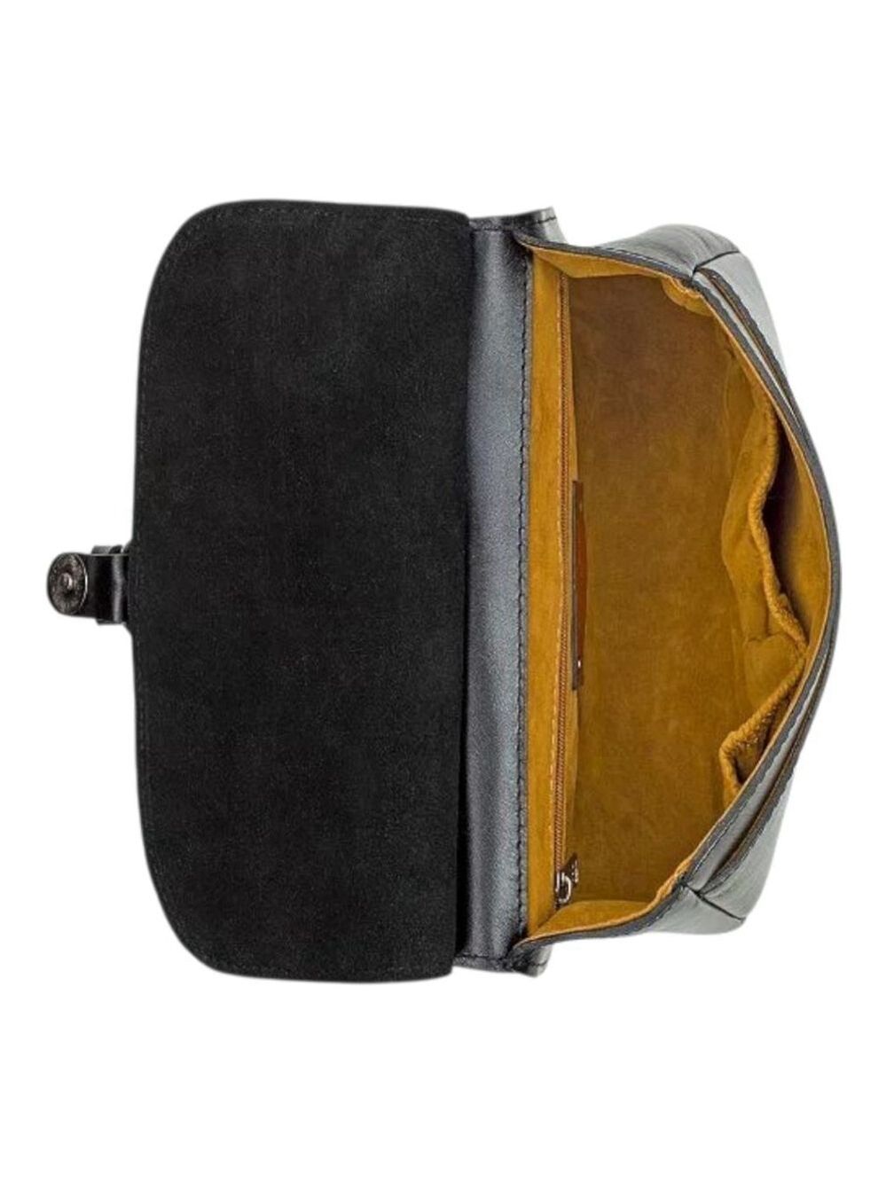 Patricia Nash Leather Crossbody Bag Small Black - Picture 3 of 8